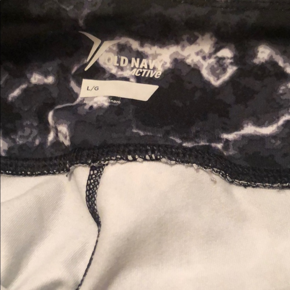 Lightening patterned Compression workout pants - Picture 2 of 5